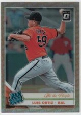 2019 Donruss Optic We The People Prizm /76 #71 Luis Ortiz Orioles 