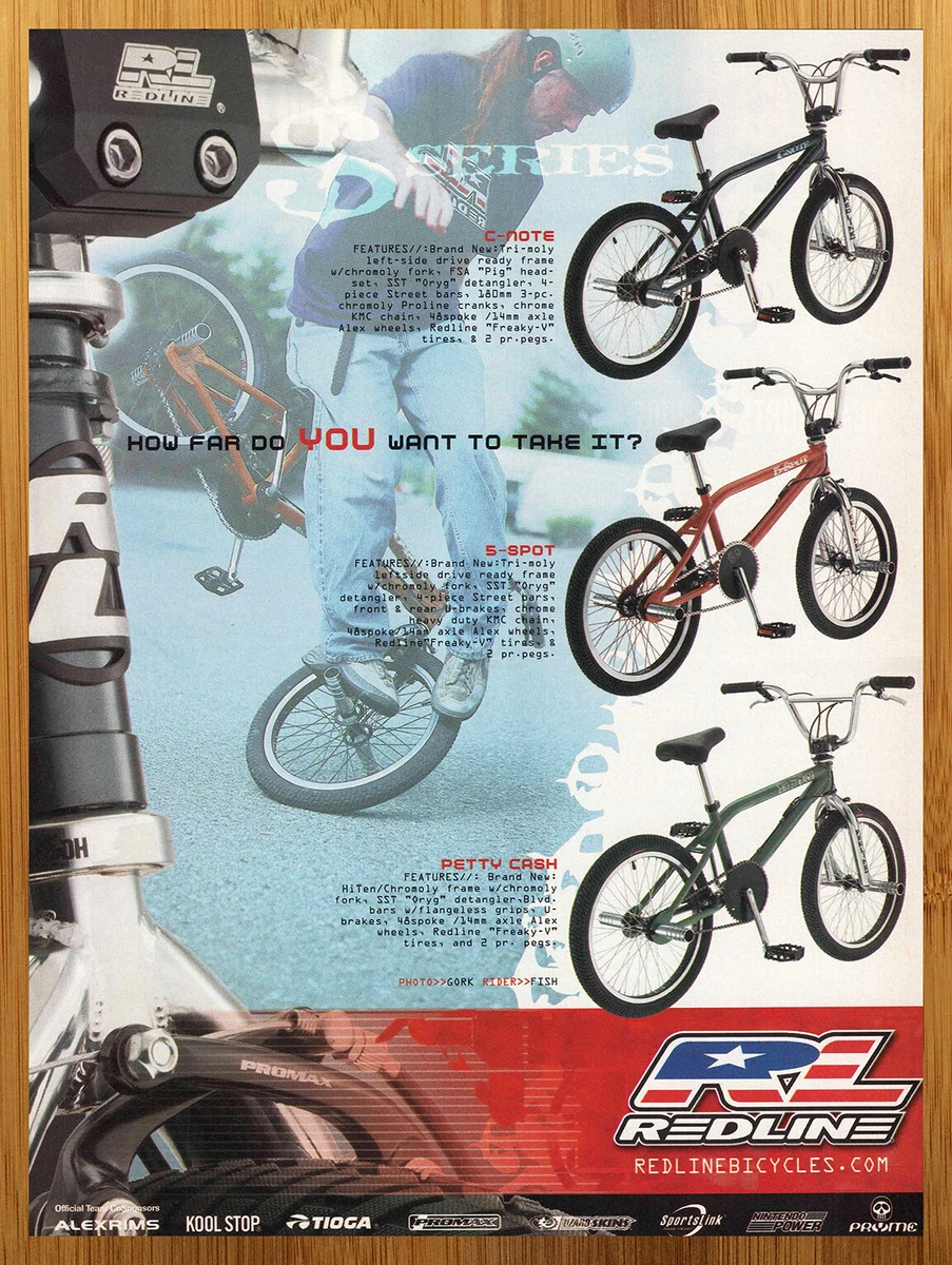 Vintage redline cheap bmx