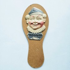 Vintage Halloween Dual-sided Clapper Noisemaker Clown Germany 1920's Very Rare