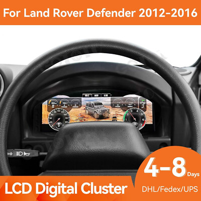 LCD Digital Cluster Speedometer Instrument Upgrage for Land Rover ...
