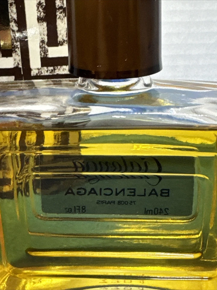 Balenciaga Cialenga Eau De Toilette Paris Vintage Nuevo en Caja 8 OZ 240 ml Nuevo de Lote Antiguo Foto 3 de 4