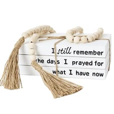 Decorative Books for Home Decor White Faux Books for Decoration Rustic Farmho...