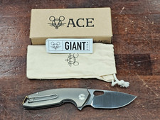 GiantMouse ACE Tribeca Ti MagnaCut Folding Pocket Knife