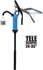 55 Gallon Lever Action Barrel Hand Pump PP Piston For Drum With Oil-based Fluid