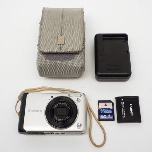 Canon Powershot A3000 Digital Camera 10MP Bundle, 4 GB SD,Card, Charger, Battery - Picture 4 of 19