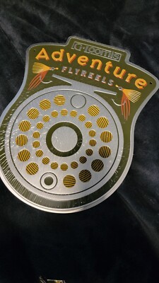 G Loomis Flyreels Metal Sign 