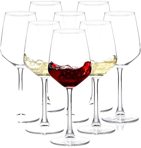 black stem wine glasses Sasaki Black Stem Spiral Royal Wine Glasses  Happy Hour Vintage Goods