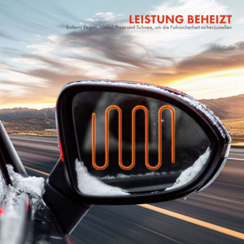 2x Außenspiegel Links Rechts Beheizbar Manuell einklappbar für VW Touran 1T3 - Bild 7 von 10
