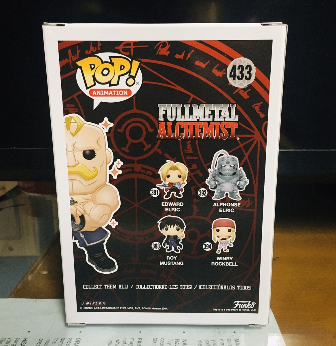 Funko Pop! Fullmetal Alchemist Alex Armstrong #433 GameStop
