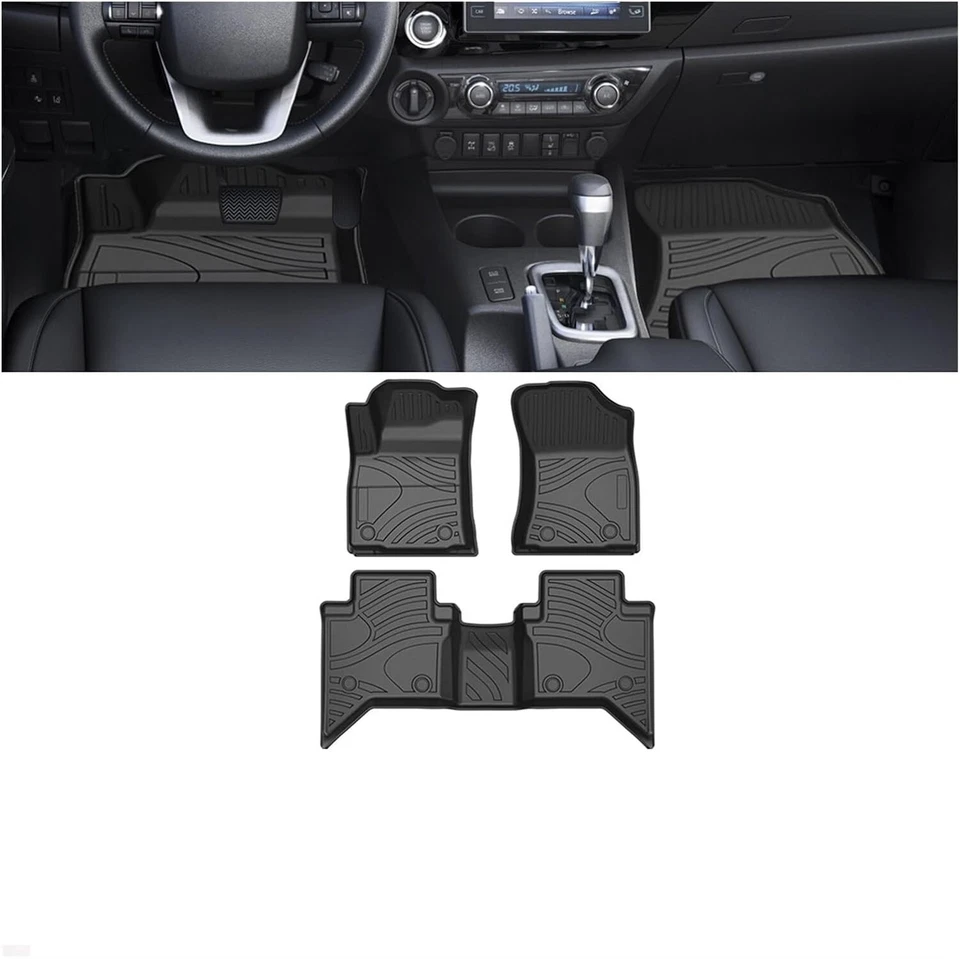 Alfombrillas de goma TPE moldeadas 3D/5D para coche Lexus RX450h 2009-2014 de alta resistencia Foto 3 de 4