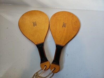 PAIR Vitesse II Paddles Racquet Handmade By Brookstone 