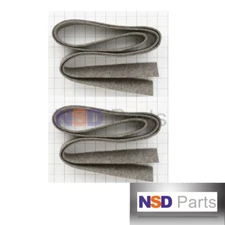 2PK -NEW  DRUM FELT SEAL GASKET FOR MAYTAG DRYER - 33001807 -WP33001807