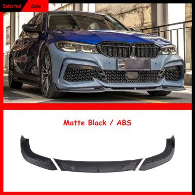 YOFER Style Front Bumper Lip Splitter For 19-2022 BMW 3 Series G20 G28 M sport