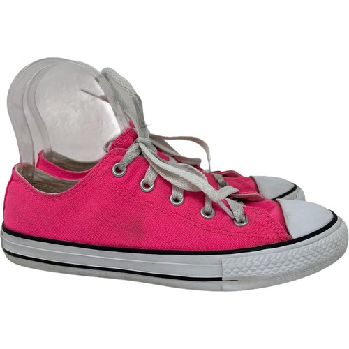 converse neon pink