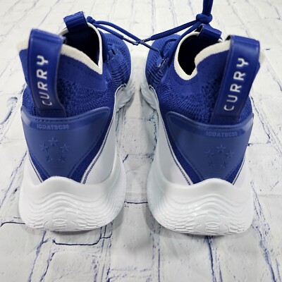 Under Armour Curry 8 Flow Like Water Basketball Shoe Blue  display picture 2