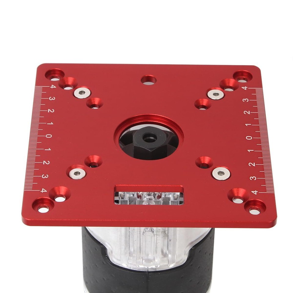 Aluminium Router Table Insert PlateMini Square Woodworking Benches ...