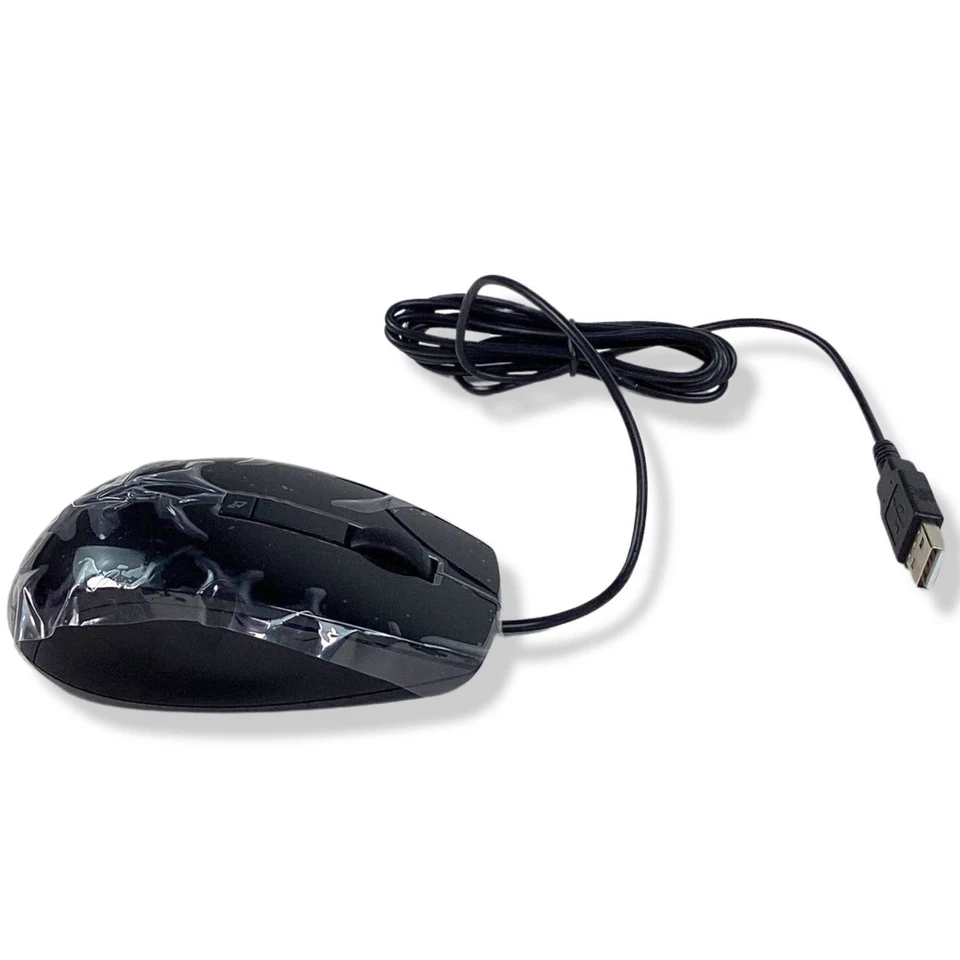 OEM Dell New Black Premium 6-Button USB Laser Scroll Mouse V7623 J660D - Image 2 of 4