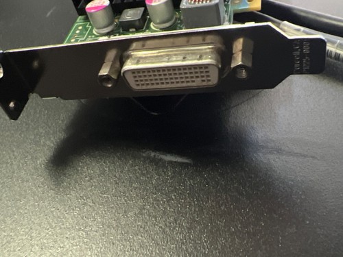 HP NVIDIA NVS 300 512MB GDDR3 PCIe Graphics Card P/N: 625629-002 Low profile - Picture 2 of 2