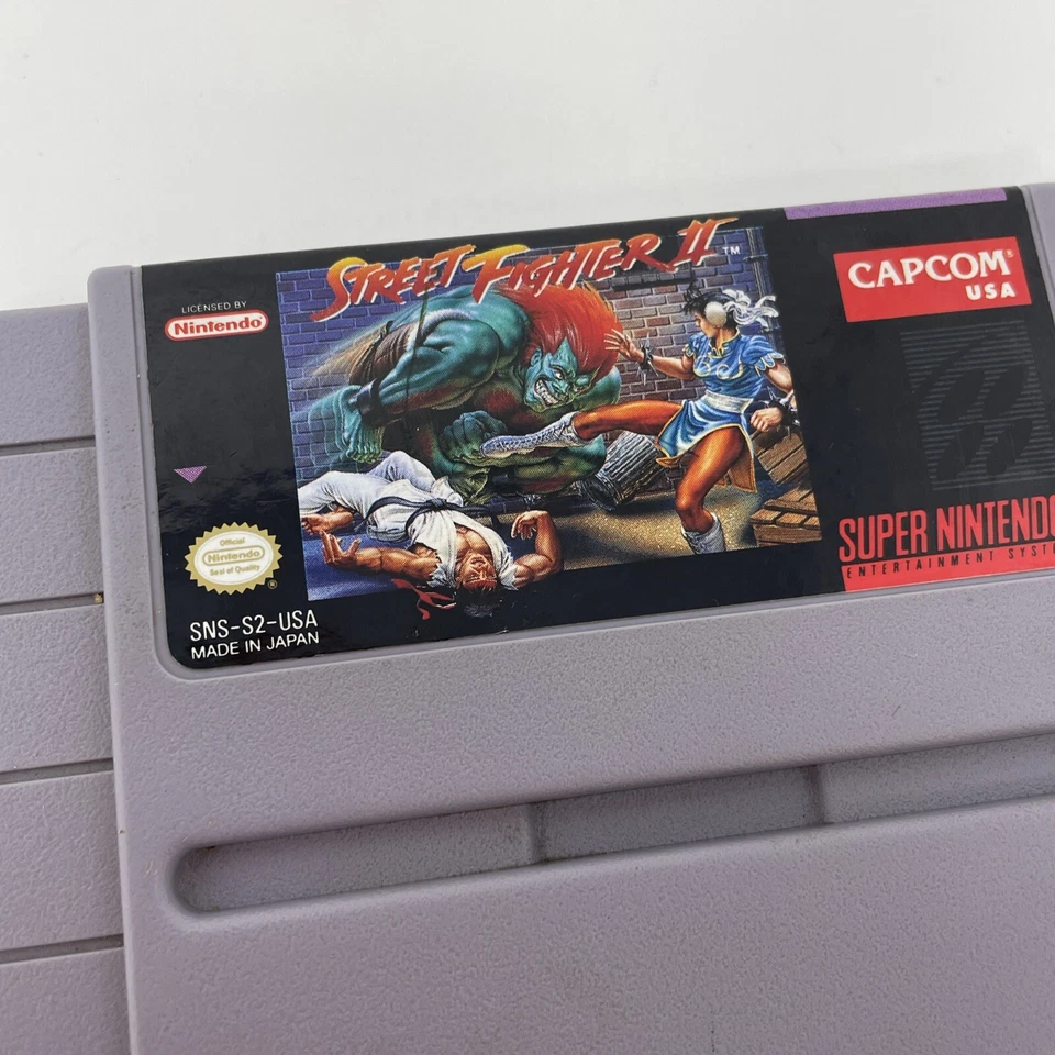 Vintage Street Fighter II 2 (Super Nintendo Entertainment System SNES) GAME ONLY - Image 4 of 4