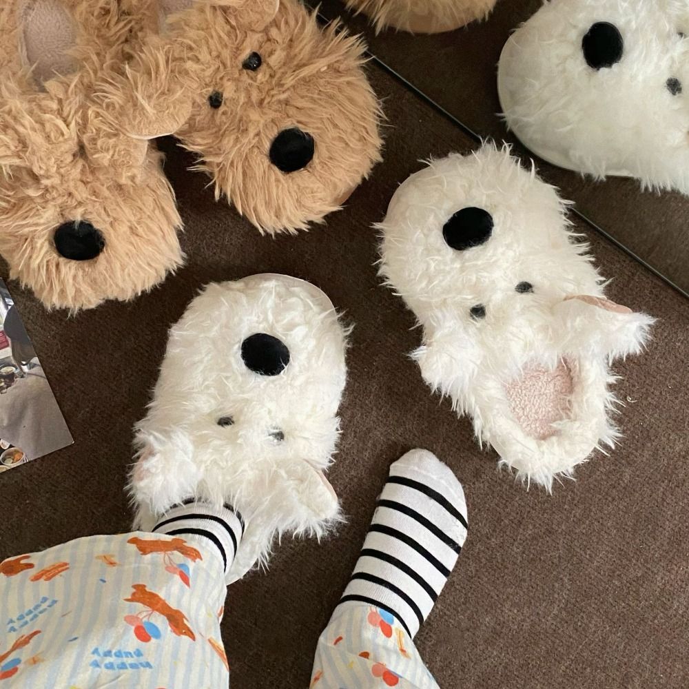 APL Pantofole invernali antiscivolo scarpe peluche casa ciabatte soffici