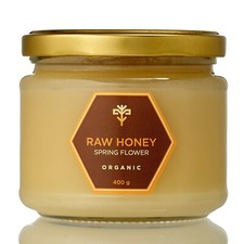 Organic SPRING Flower Honey RAW UNPROCESSED PURE NATURAL Unpasteurized