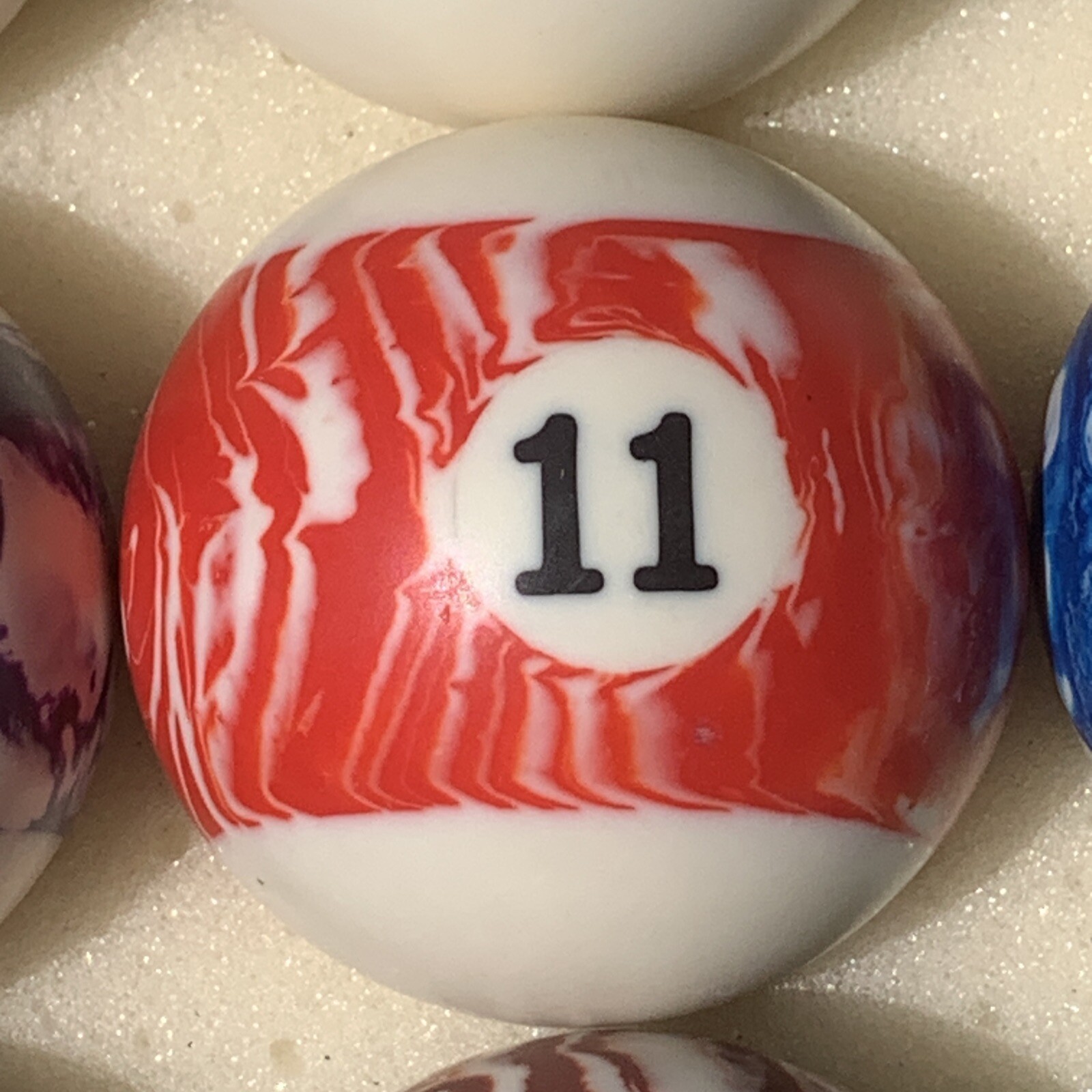 Pool Ball Set Vintage ELEPHANT BALLS BILLIARD ESPN Tournament Set