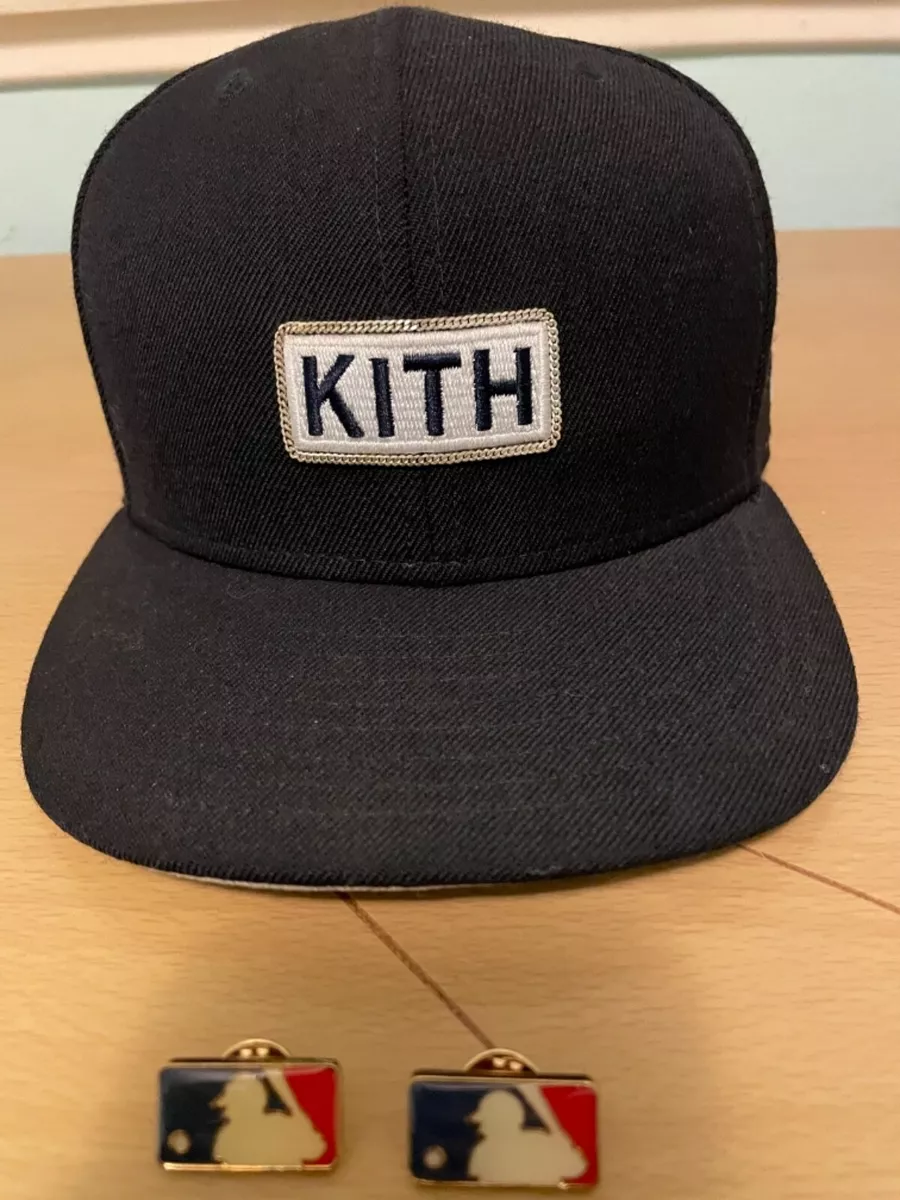 Old KITH New Era New York Yankees Fitted Hat 7 8/3 with Batch and ...