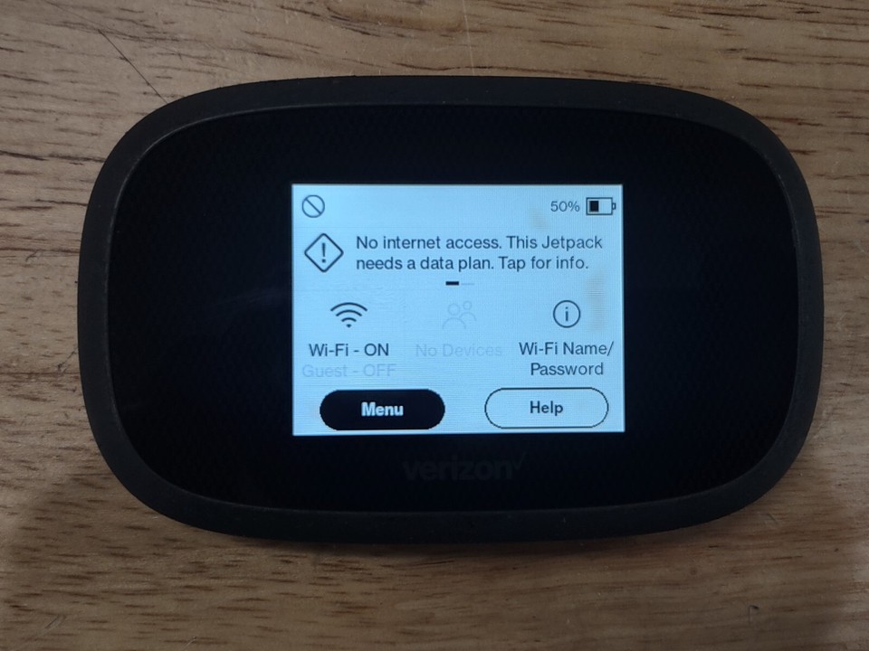 Verizon Inseego JetPack MiFi 8800L Used HotSpot in grey eBay