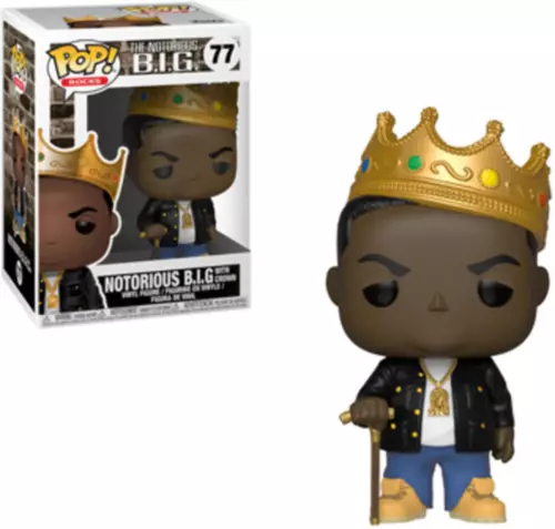 Funko POP! Rocks: The Notorious B.I.G. - The Notorious B.I.G with Crown #77