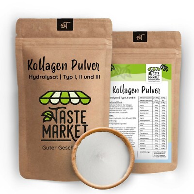 2 kg Kollagen Pulver | Collagen Hydrolysat ohne Zusätze | Gelenk