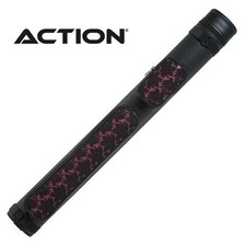 Action ACL22 Pink/Black 2 Butt 2 Shaft Cue Case 2B/2S