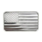 Silver 5 oz SilverTowne Flag Bar