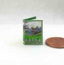 THE HOBBIT J.R.R. TOLKIEN 1:12 Scale Miniature Illustrated Readable Book