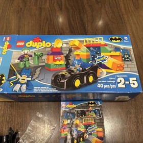 Lego Duplo 10544 The Joker Challenge Batman Batmobile Missing Batman Cape