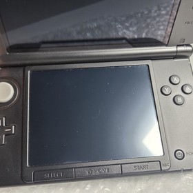 Nintendo 3DS XL Handheld System Black Launch Edition OEM Stylus Charger Tested 
