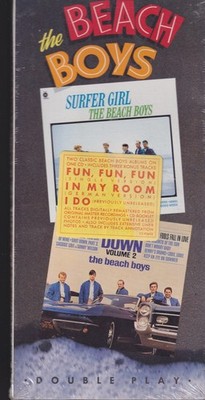 the beach boys surfer girl, shut down vol. 2 cd  sealed, in long box double play