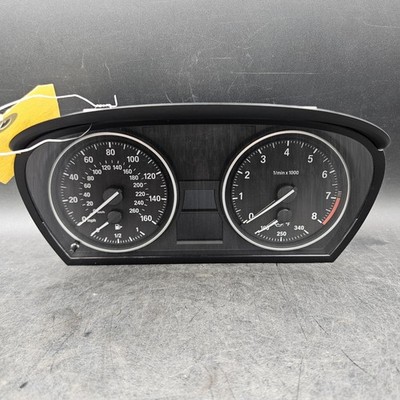 07-12 BMW 328I E90 3.0L L6 Gas Engine Motor Instrument Cluster Speedometer OEM