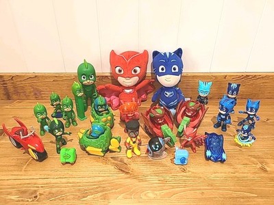 24x PJ Masks Figures Lot Cat Boy Gekko Owlet Romeo PJ Robot Newton Star