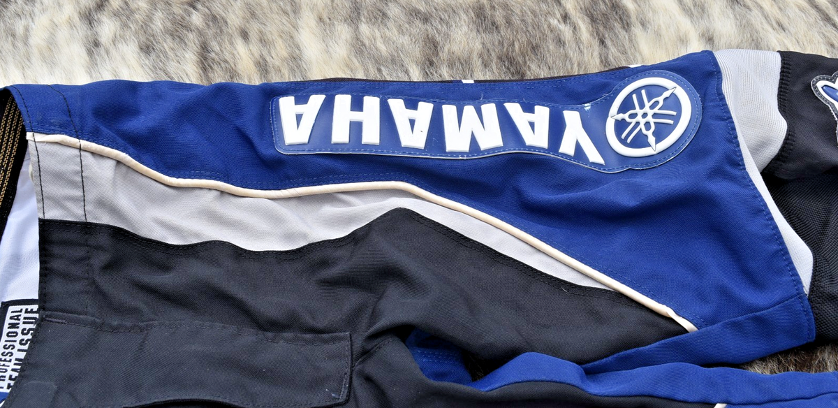Fox Racing Yamaha Team Issue Motocross Pants Mens 34 Blue White | eBay