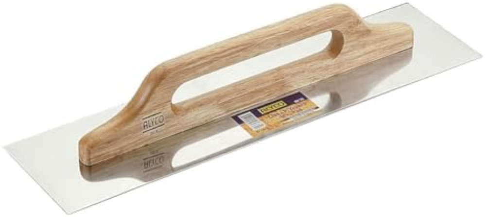 Frattone Edilizia 500x130 mm Manico in Legno - Per Finiture d'Eccellenza