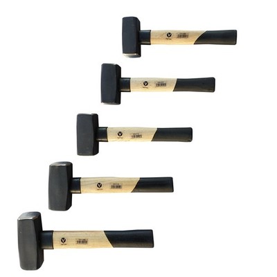 Fäustelhammer Schlosserhammer Vorschlaghammer 800/1000/1250/1500/2000g 5 tlg Set