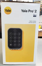Yale YRD654-ZW3-619 Pro 2 Key-Free Touchscreen Deadbolt SATIN NICKEL NEW in BOX