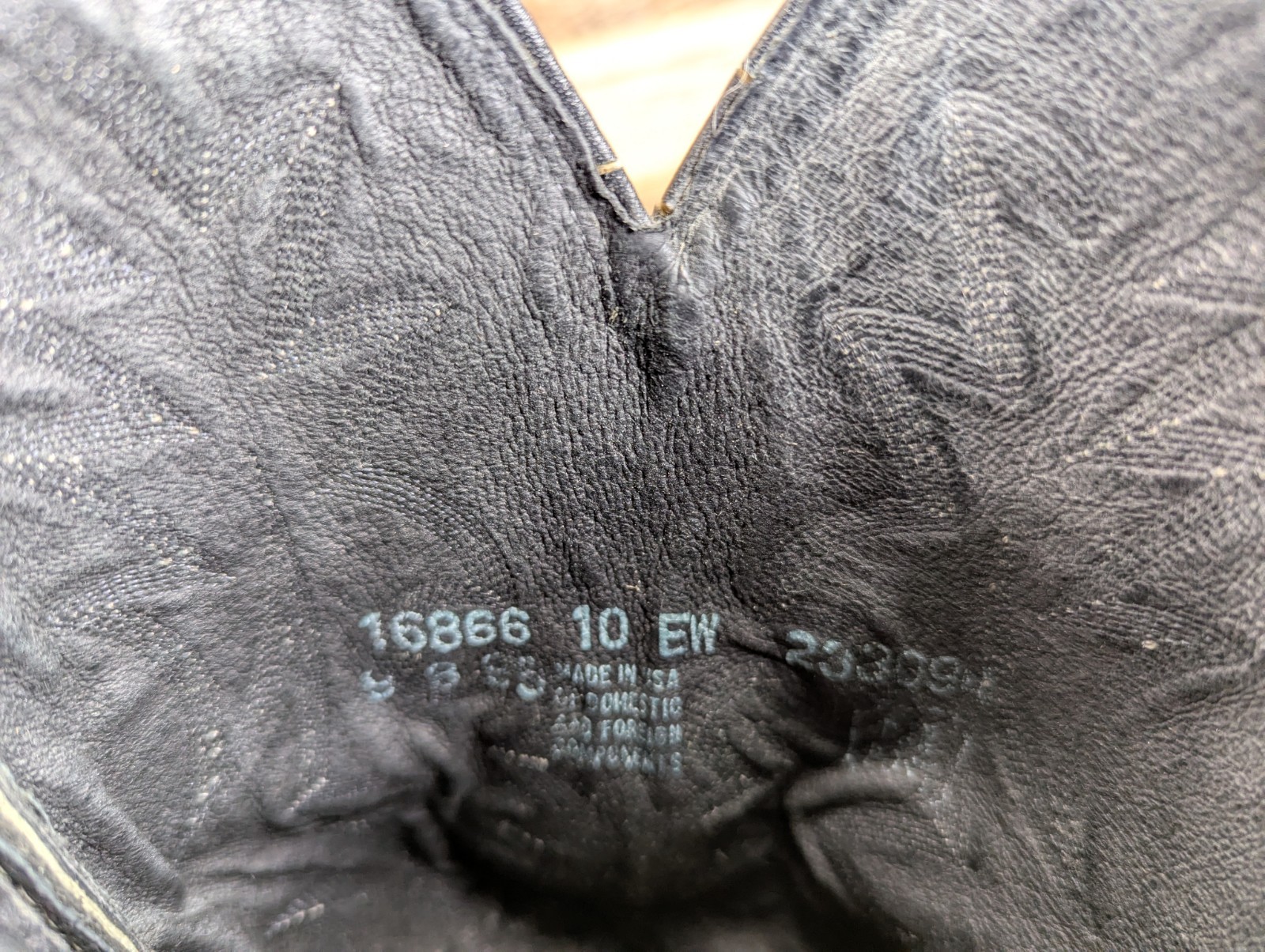 Vintage Dan Post Men's Size 10 EW Python Snakeski… - image 18