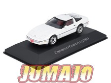 ARG172 Voiture 1/43 SALVAT Argentine CHEVROLET Corvette C4 1984