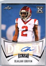 Olaijah Griffin Leaf 2021 Leaf Draft