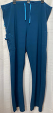 Carhartt Blue Medical Scrub Pants 2XL Microfiber Solid Rip Stop