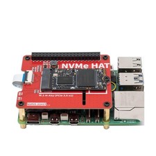 NVMe M.2 M-Key 2230, 2242 PCIe Gen3 SSD HAT for Raspberry Pi 5,NVMe HAT PCB wi