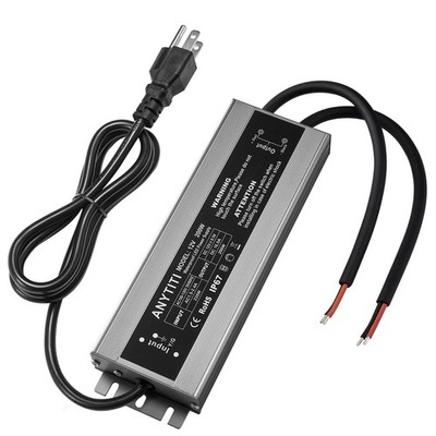 12V Power Supply,LED Power Supply IP67 Waterproof Output 200W DC12V 16.5A 3-P...