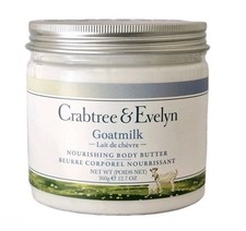 Image of Crabtree & Evelyn Nourishing Body Butter GOATMILK ~360g Canada