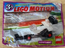 McDonald's Happy Meal LEGO Motion Land Laser 3A 1989 Sealed